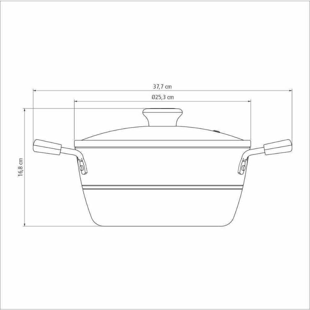 Caçarola Tramontina Sicília em Alumínio com Revestimento Int... - Image 4