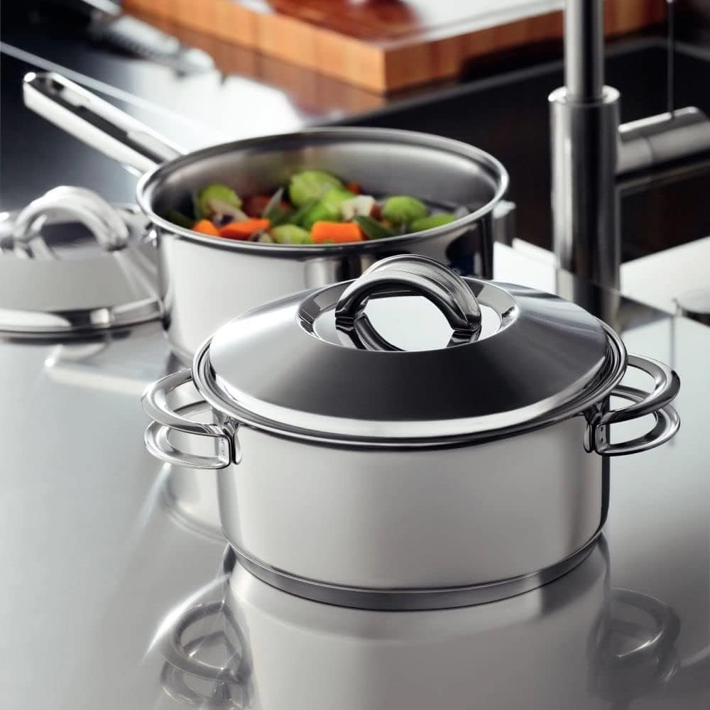 Jogo de Panelas Tramontina Solar em Aço Inox com Fundo Tripl... - Image 2