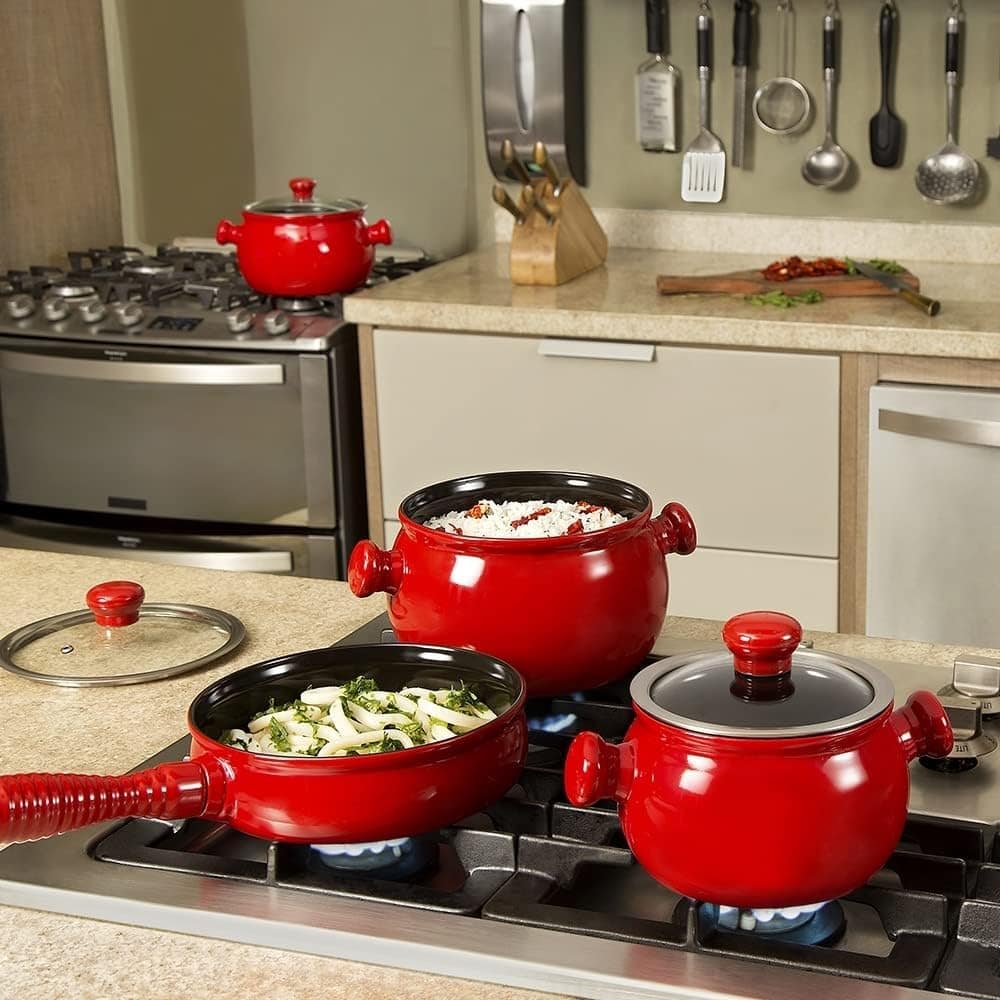 Ceraflame Caçarola de Cerâmica Premiere 14cm 1,6 Litros Pomo... - Image 3