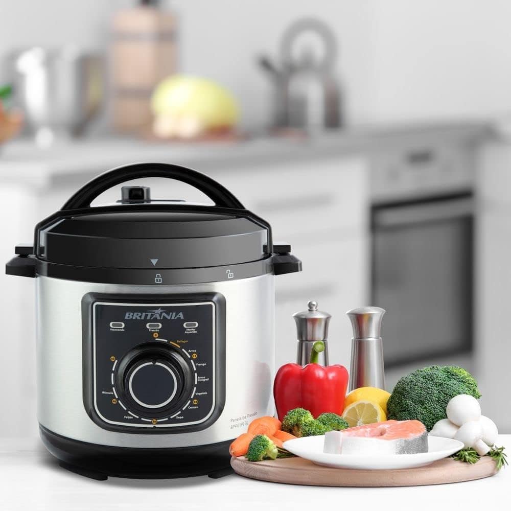 Panela de pressão Multifuncional BPP01PI, Britânia, 127v - Image 7