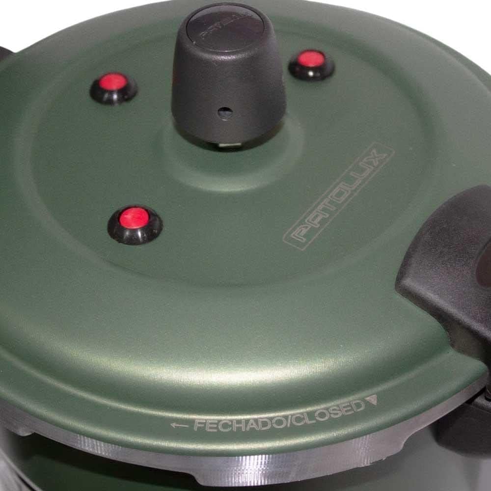 Panela Pressão Patolux 5,0L Fecho Externo Antiad - Verde - Image 2