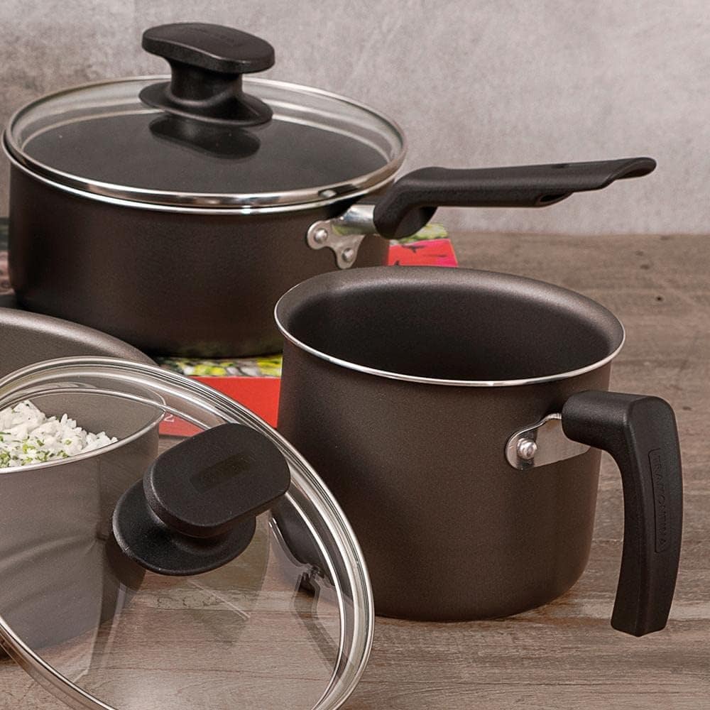 Jogo De Panelas De Alumínio Com Revestimiento Interno Antiad... - Image 4