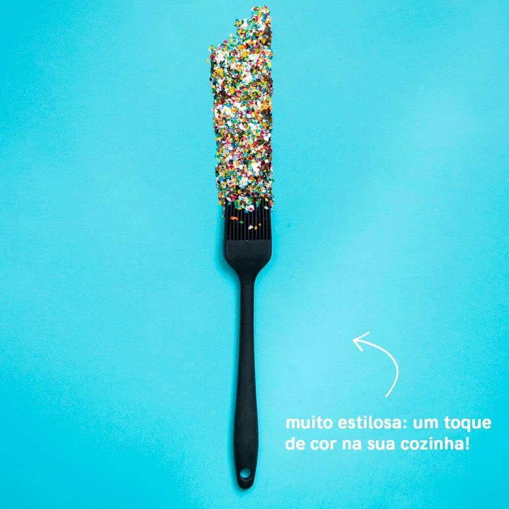 Oikos - Pincel de Silicone Pequeno Preto - Image 4