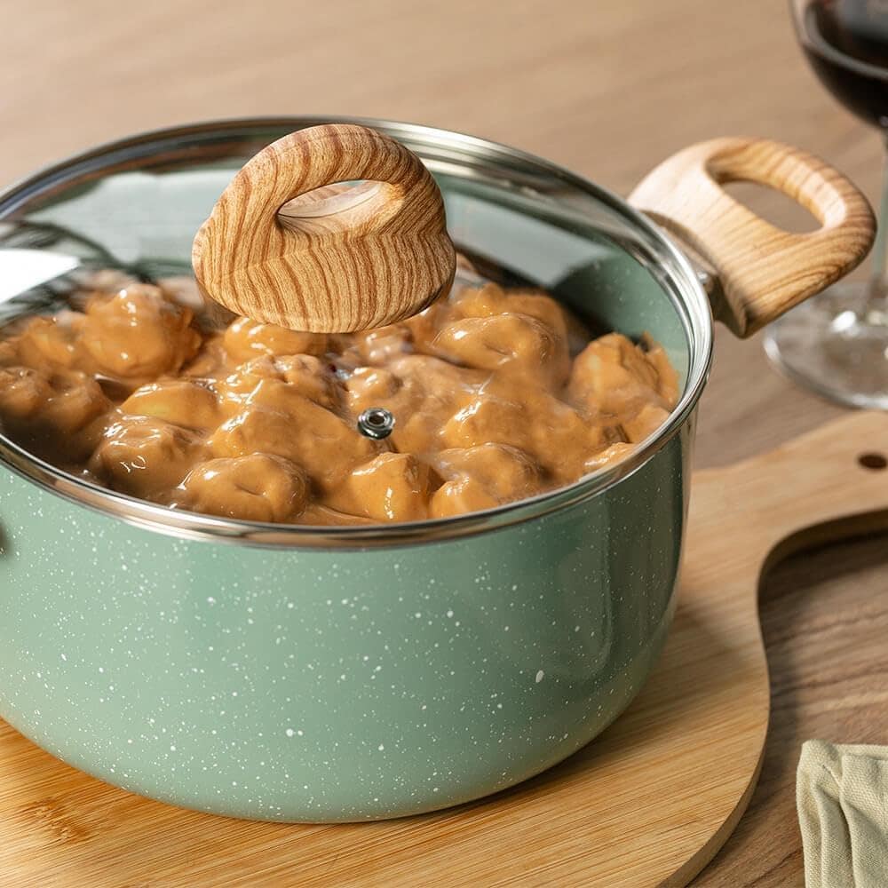 Jogo de Panelas de Indução Com Panela de Pressão CeramicLife... - Image 6