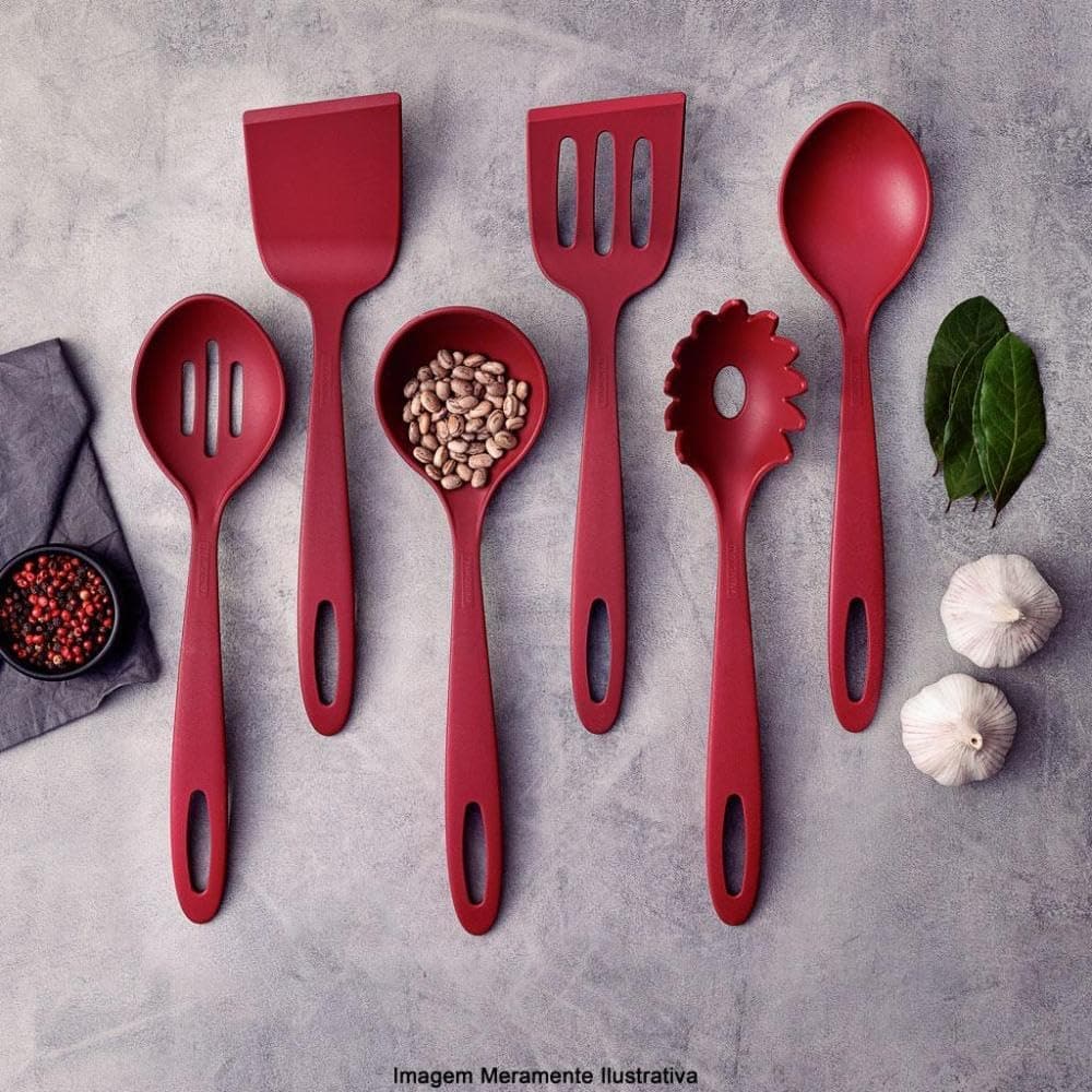Espátula De Nylon Tramontina Ability Vermelho - Image 5