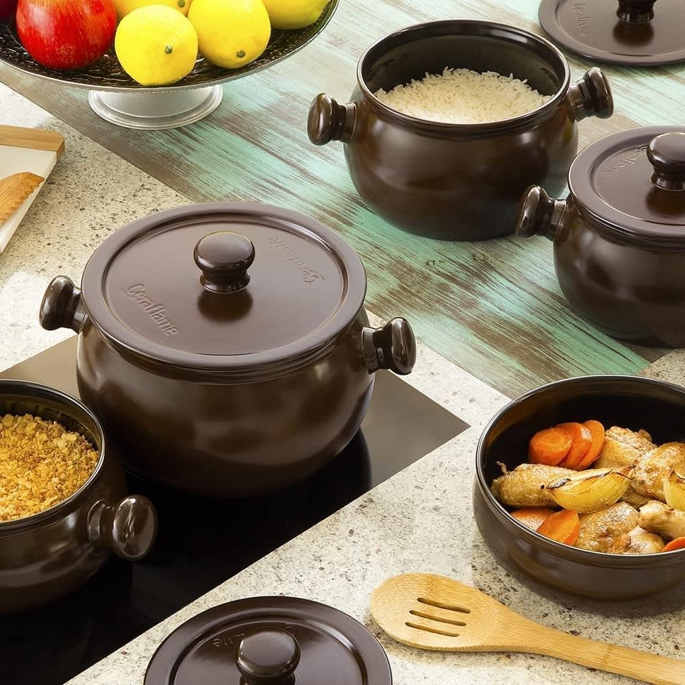 Ceraflame Frigideira de Cerâmica Premiere+ 18cm 1 Litro Choc... - Image 3