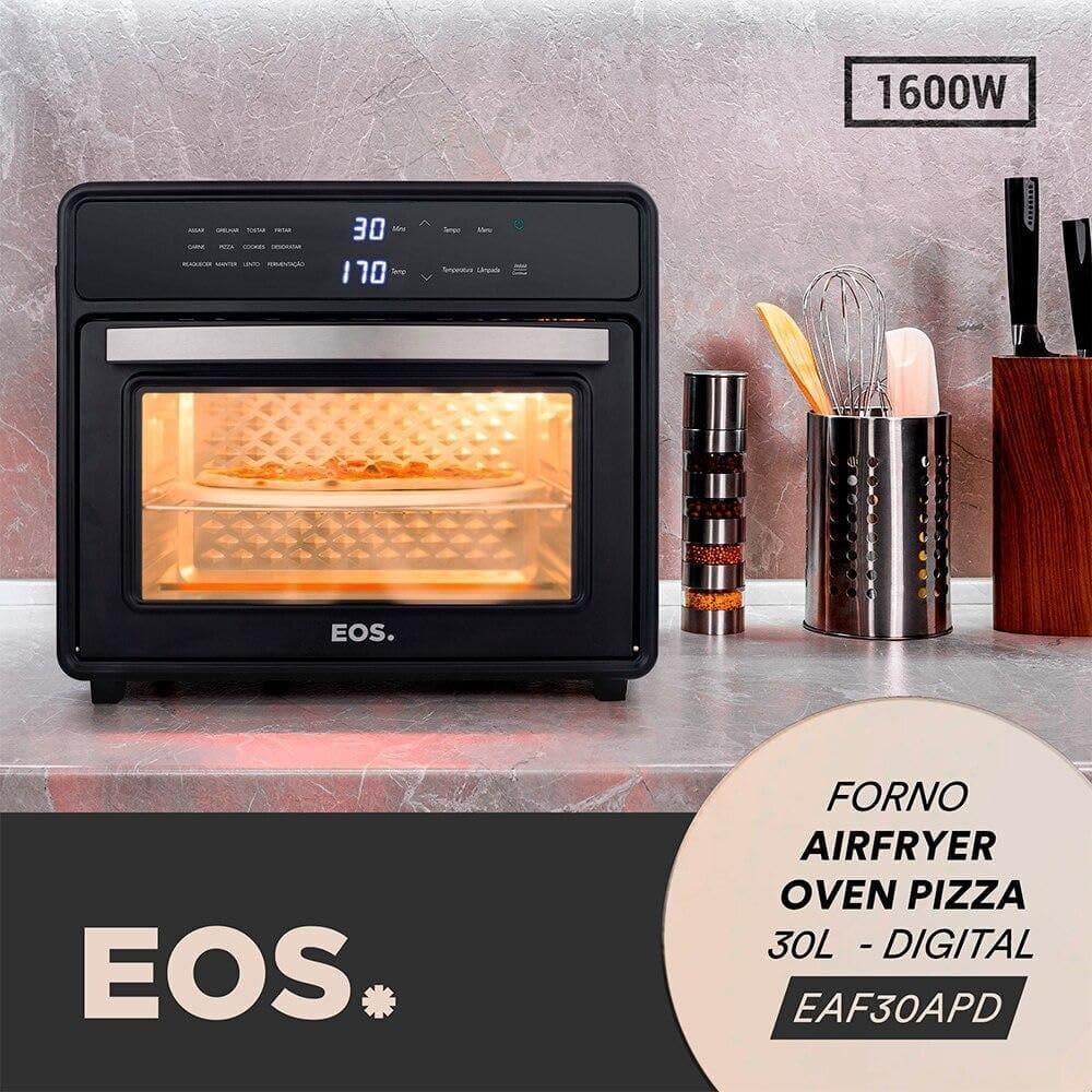 Forno Elétrico e Air Fryer Oven Pizza Eos 30 Litros Premium ... | É bom mesmo? Descubra antes de comprar - Image 2