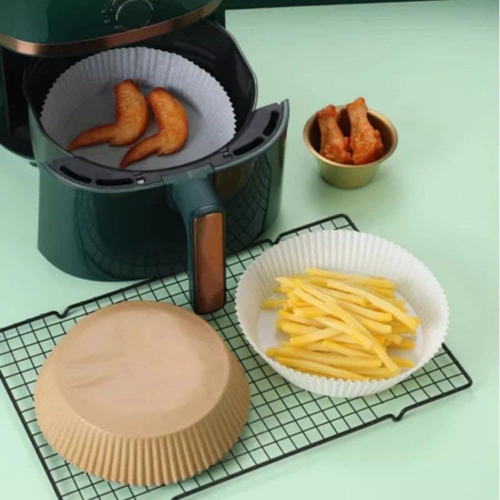 Forma de Papel Descartável para Air Fryer, Redonda, 16cm x 4... | É bom mesmo? Descubra antes de comprar - Image 6