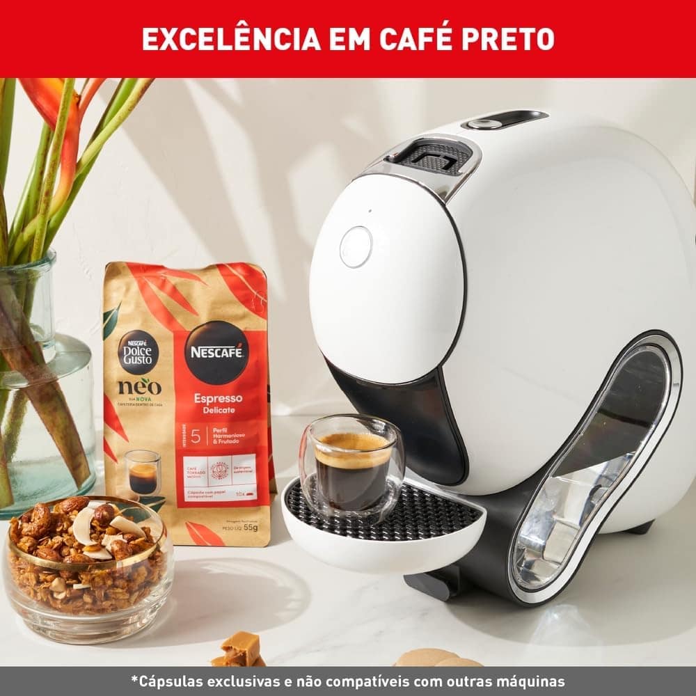 Cafeteira Nescafé Dolce Gusto NEO Branca NEOB, Tecnologia Su... - Image 5