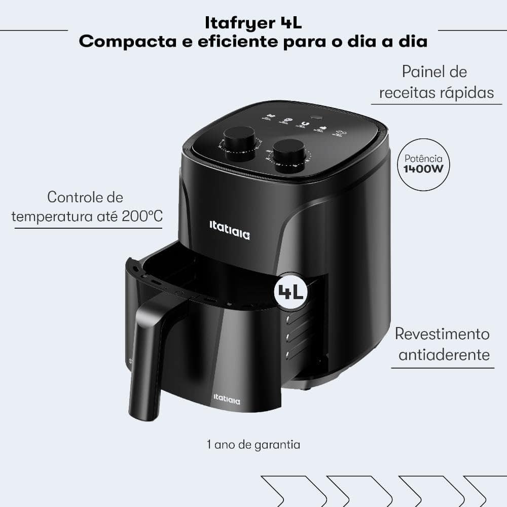 Fritadeira Itafryer 4l 127v Itatiaia | É bom mesmo? Descubra antes de comprar - Image 7
