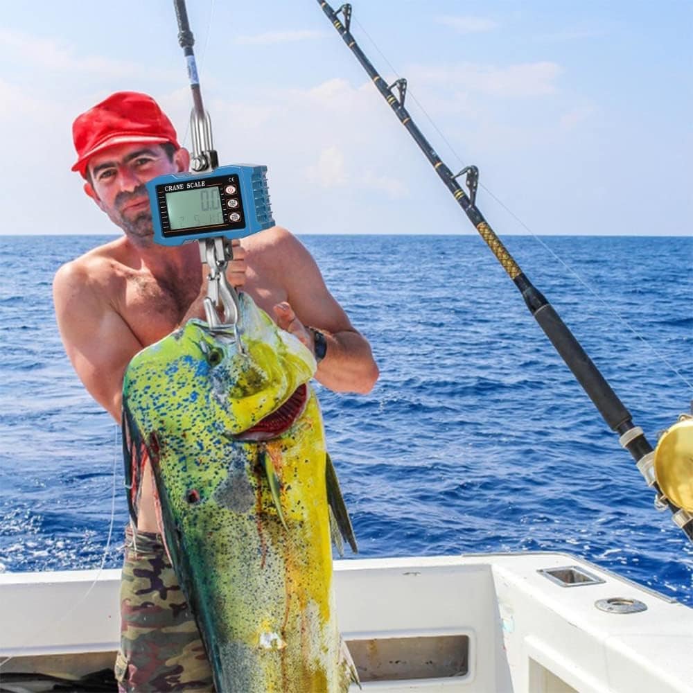 Domary Balança de suspensão digital 1000kg/ 2204lbs Balança ... - Image 6
