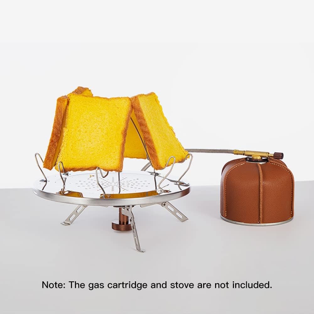 Torradeira de Acampamento, Torradeira de Pão de Aço Inoxidáv... - Image 4