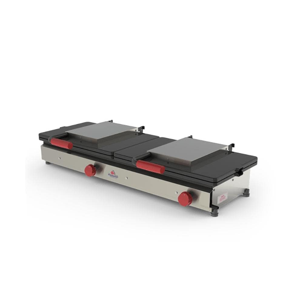 Chapa Sanduicheira a Gás com 2 Prensas PR-952GN New Queen St...