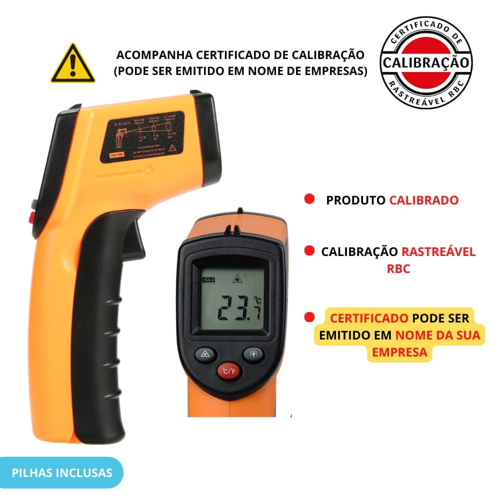 Termometro Industrial Calibrado com Certificado - Culinário ... - Image 3