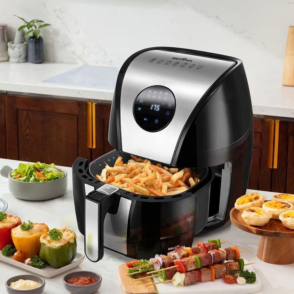 Fritadeira Air Fry Digital Britânia, Pretanox, 1500W - Reves... | É bom mesmo? Descubra antes de comprar - Image 5