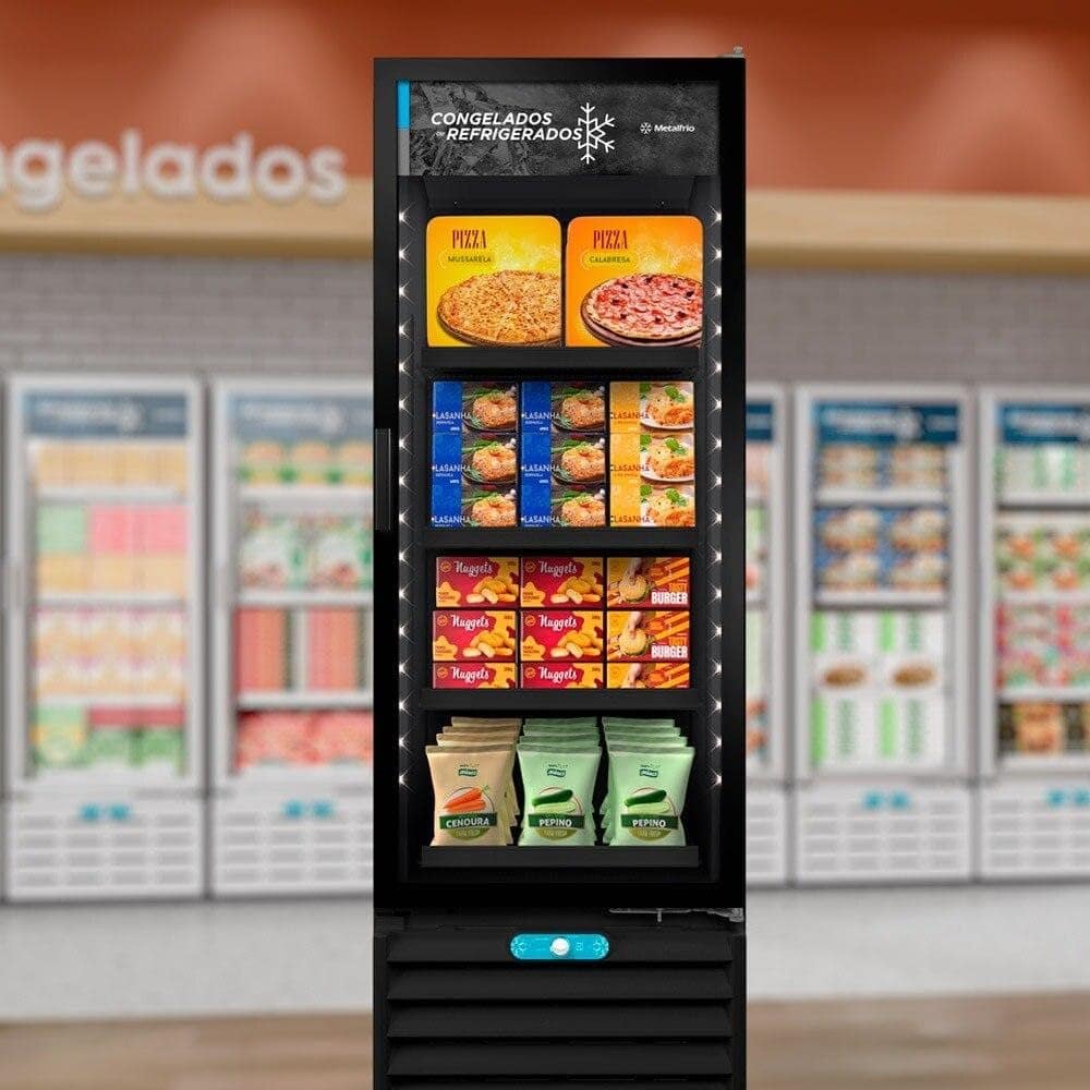 Refrigerador e Conservador Vertical Metalfrio All Black Dupl... - Image 8