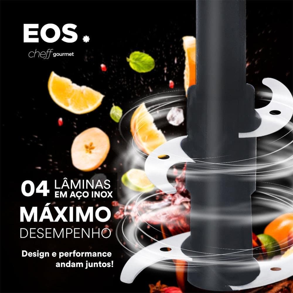 Mini Processador E Liquidificador Eos El1q01 1,5l 450w 110v - Image 6