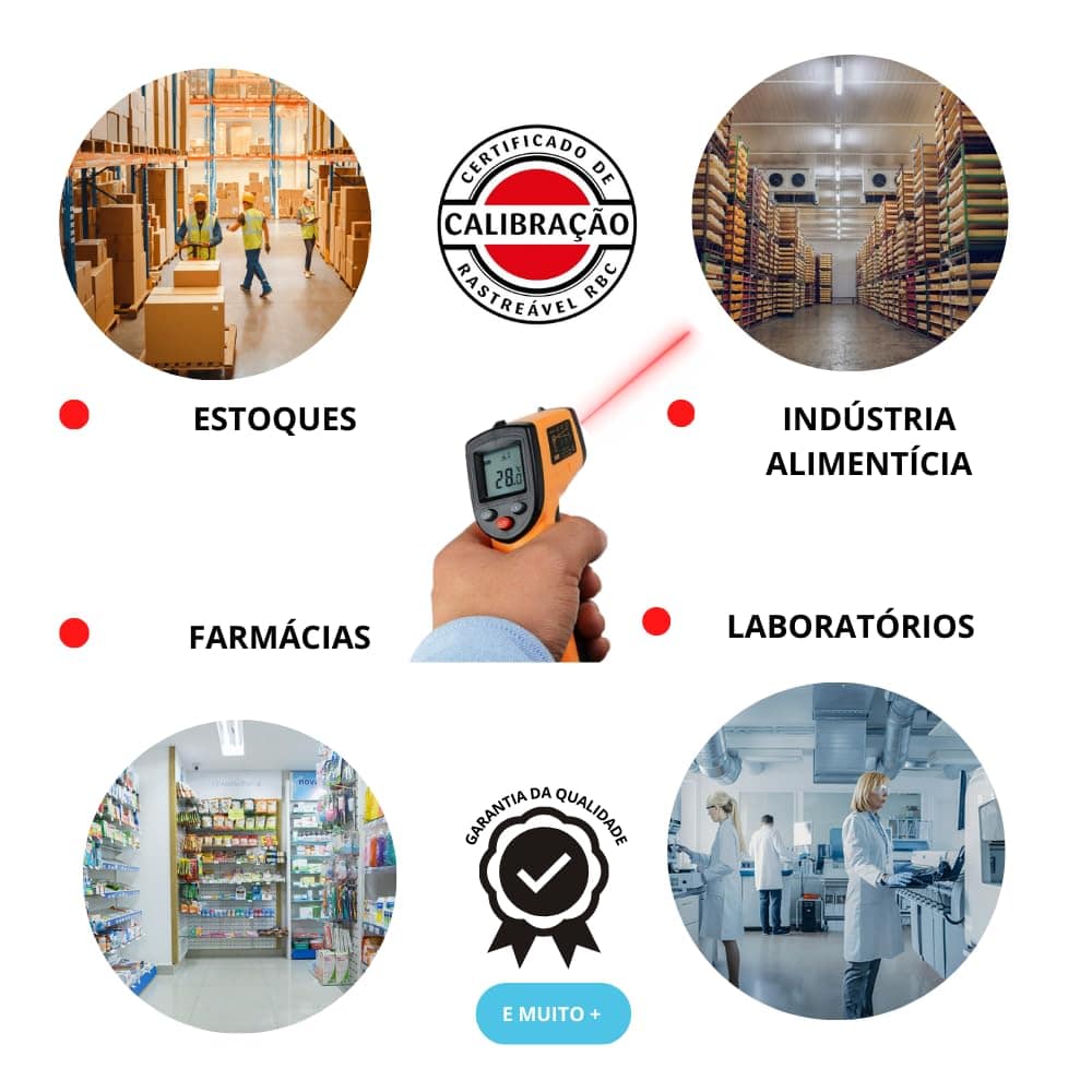 Termometro Industrial Calibrado com Certificado - Culinário ... - Image 2