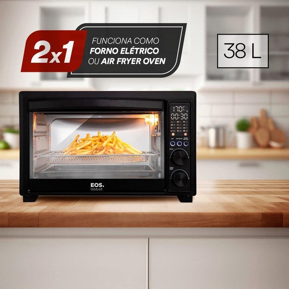Forno e Fritadeira Air Fryer EOS 38 Litros Digital Premium A... | É bom mesmo? Descubra antes de comprar - Image 5