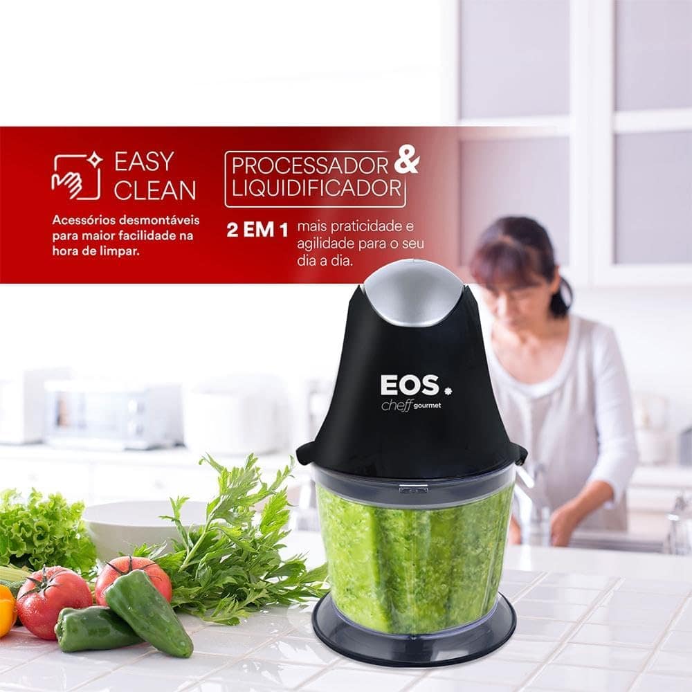 Mini Processador E Liquidificador Eos El1q01 1,5l 450w 110v - Image 5
