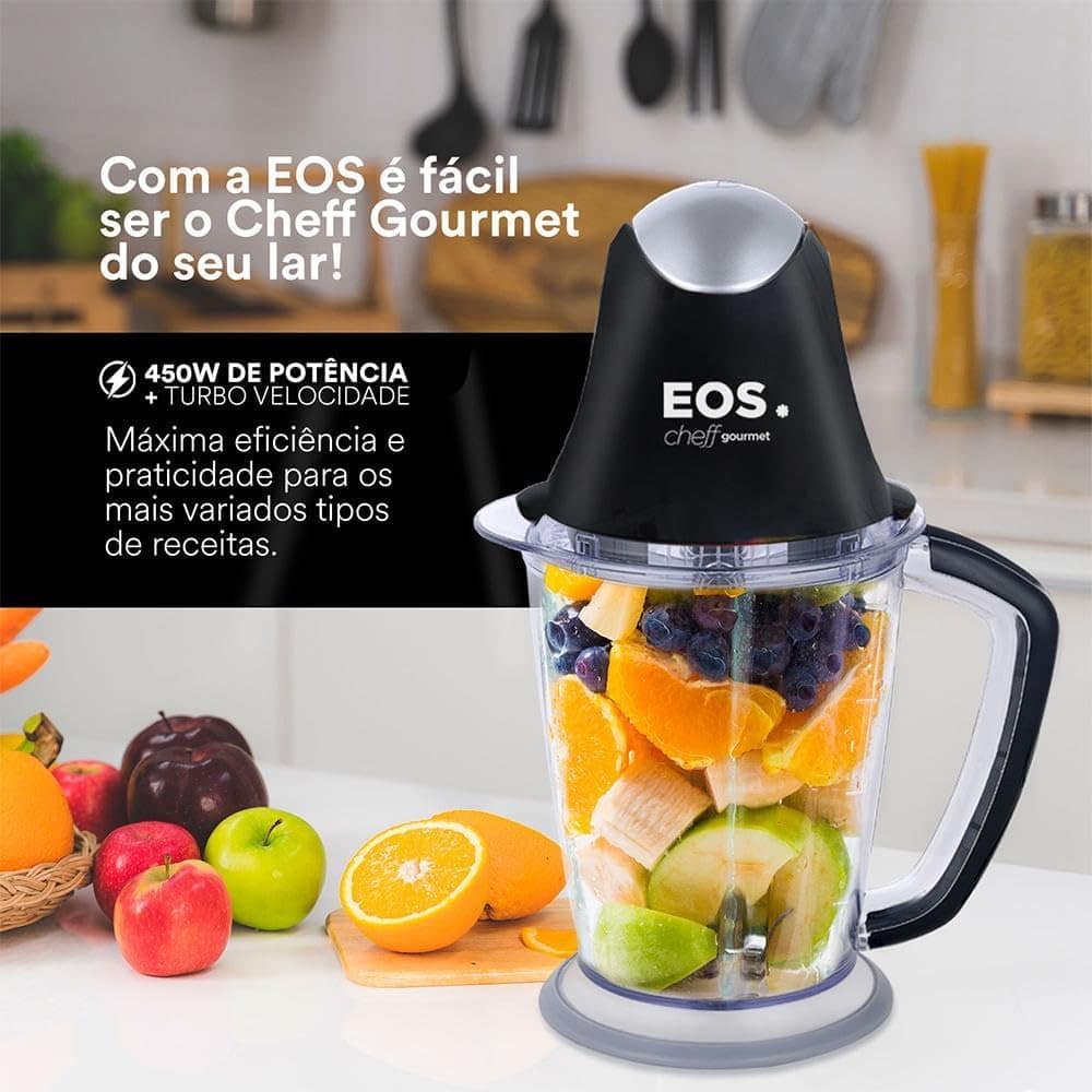 Mini Processador E Liquidificador Eos El1q01 1,5l 450w 110v - Image 4