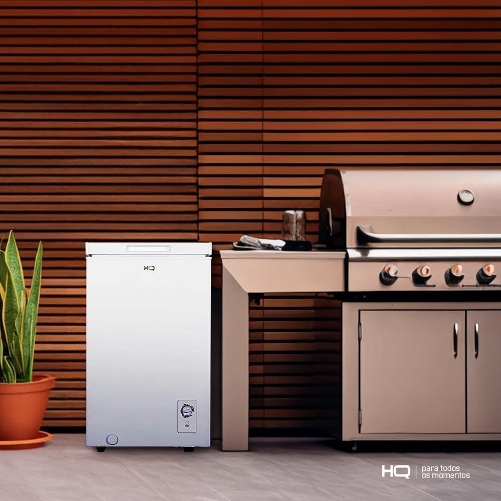 Freezer e Conservador Horizontal HQ 110 Litros Branco HQ-110... - Image 7
