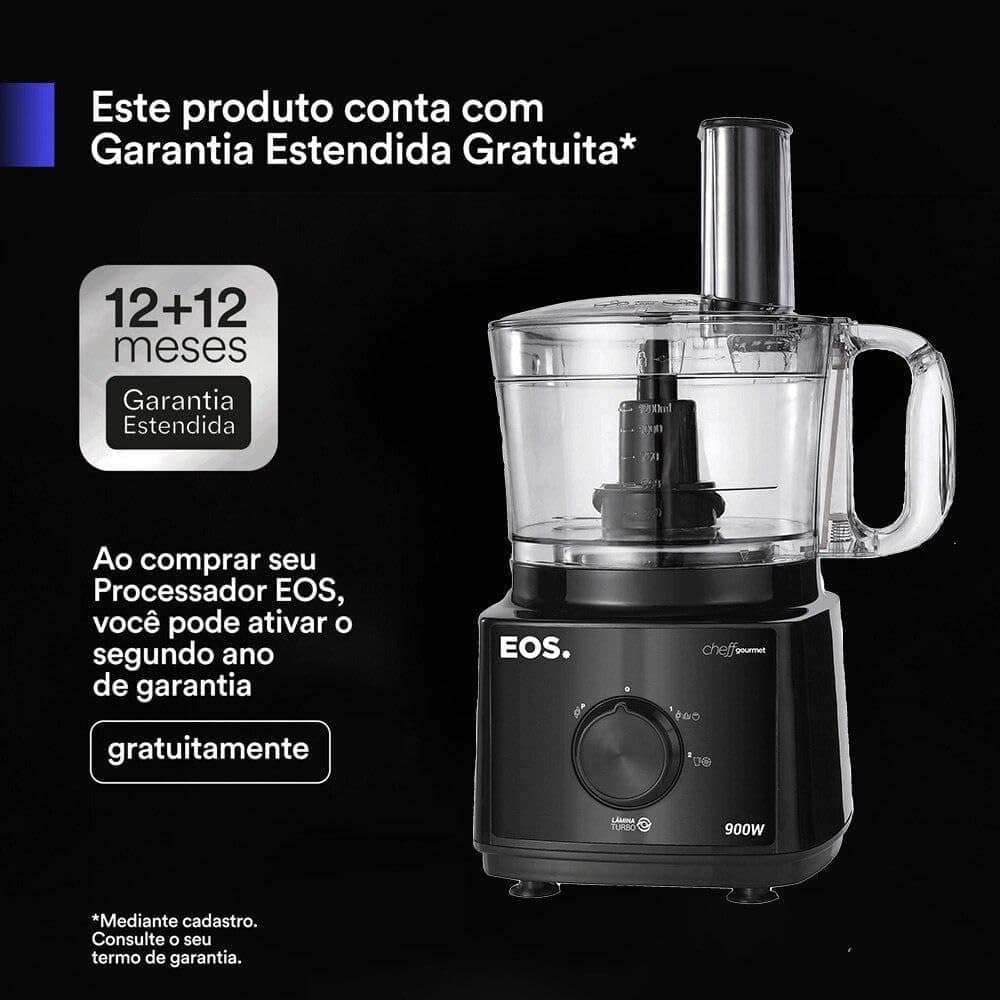 Processador de Alimentos Eos Multipro 7 em 1 900w Inox All B... - Image 5