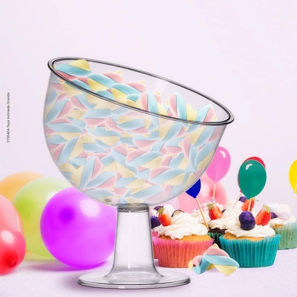 Taça Inclinada Grande 2,7L Três Triângulos - Image 3