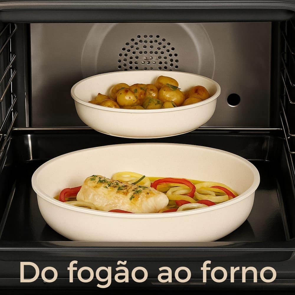 Conjunto de Panelas Antiaderentes com Cabo Removível. Vai do... - Image 4