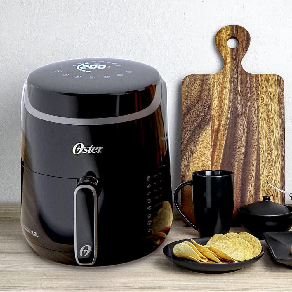 Fritadeira Black Digital Fryer 3,2L Oster com Painel Touch -... | É bom mesmo? Descubra antes de comprar - Image 3