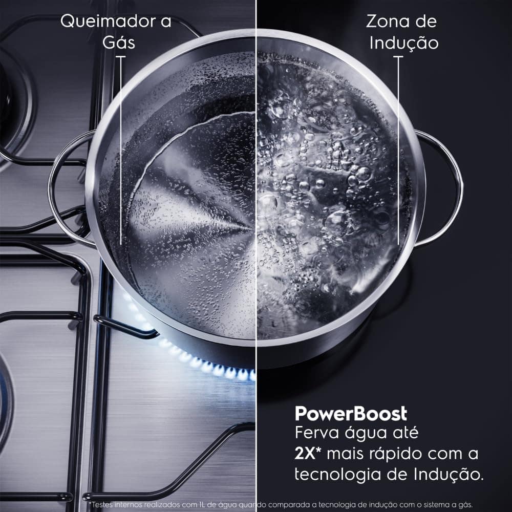 Cooktop 2 Bocas de Indução Electrolux Efficient 2 em 1 com P... - Image 8