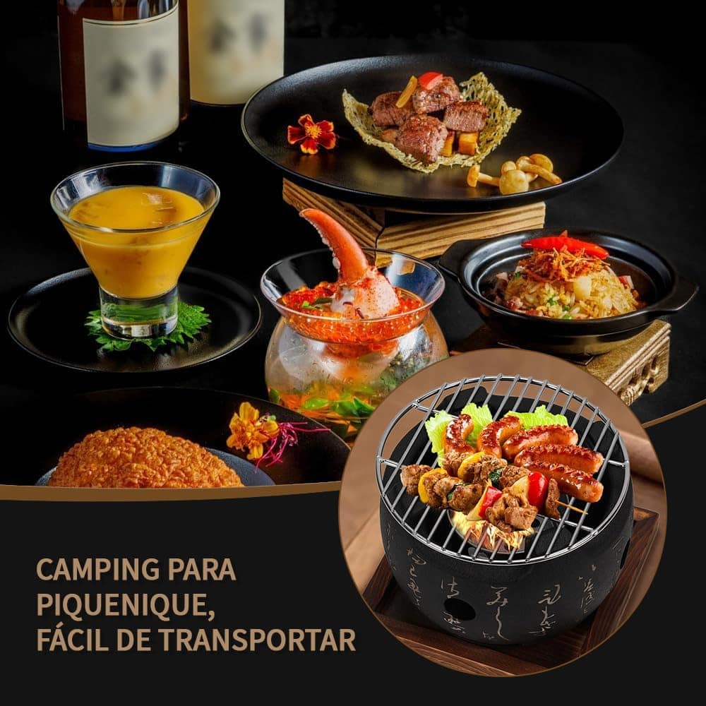 Churrasqueira Estilo Japonês, Churrasqueira Carvao, Churrasq... - Image 3