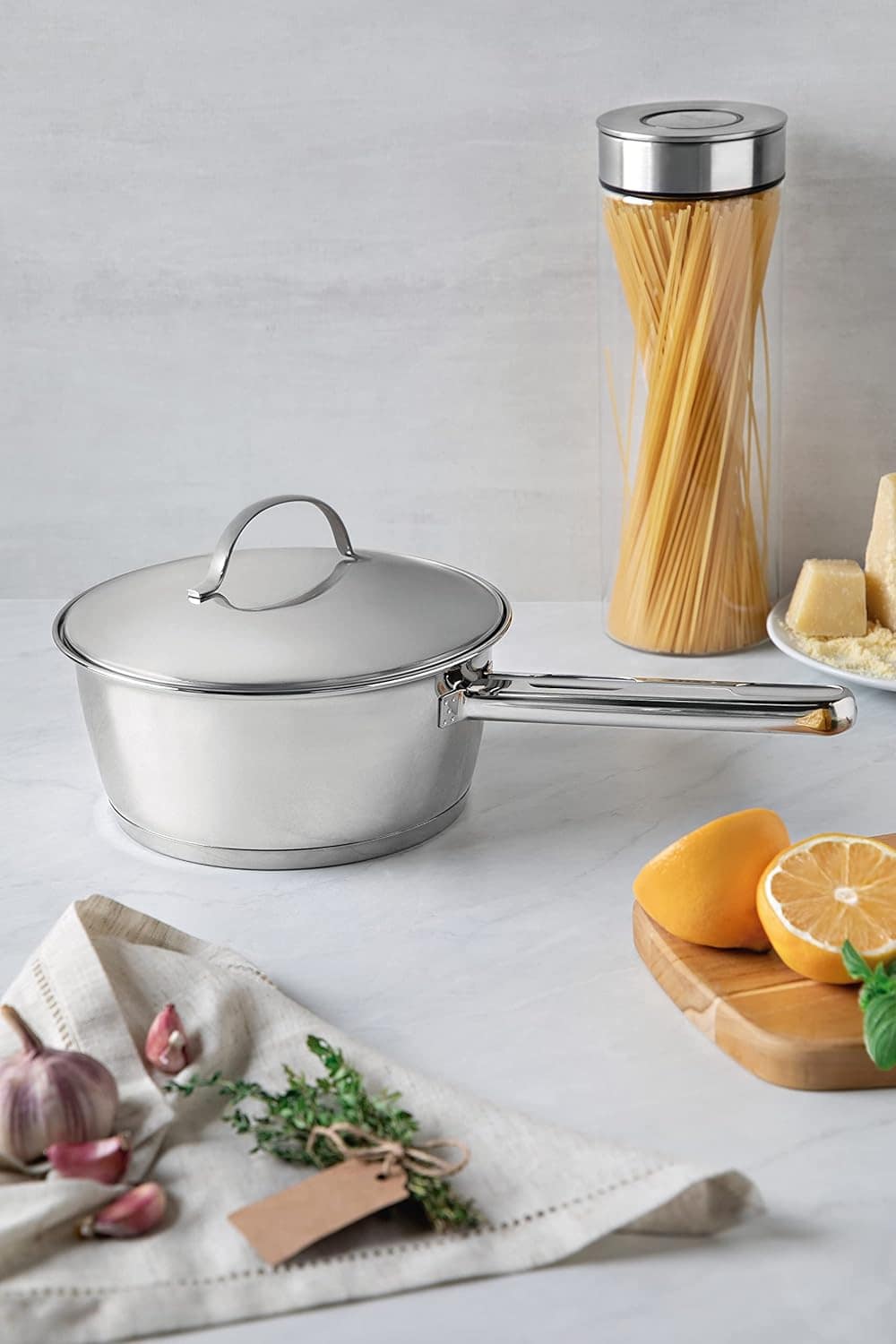 Jogo de Panelas Tramontina Allegra em Aço Inox com Fundo Tri... - Image 6