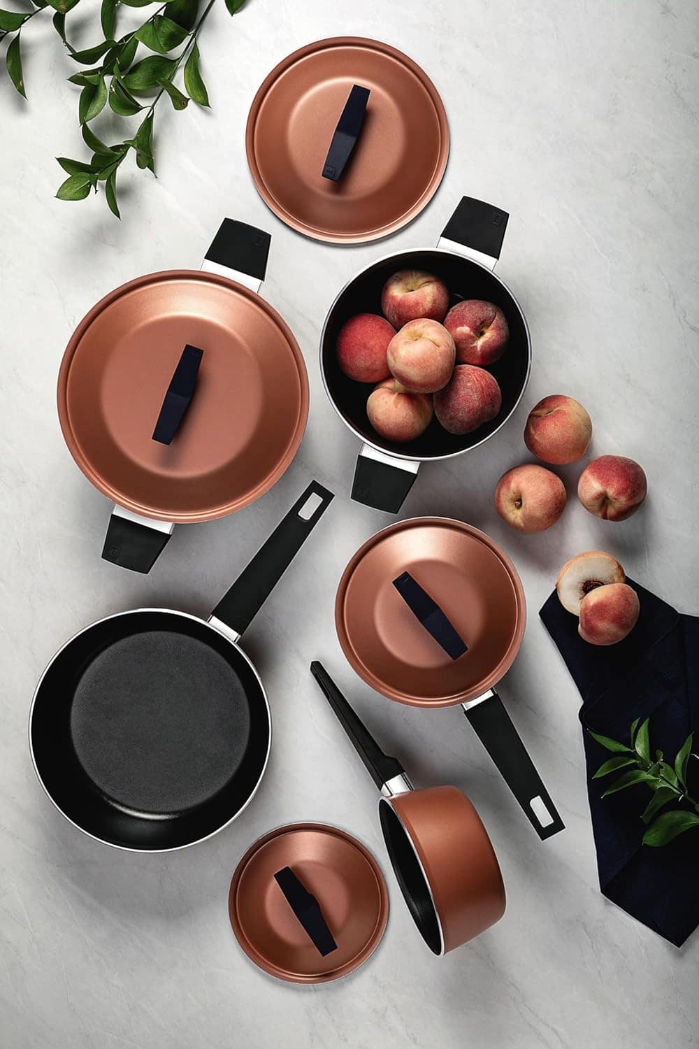 Jogo de Panelas Tramontina Spezia em Alumínio com Revestimen... - Image 2