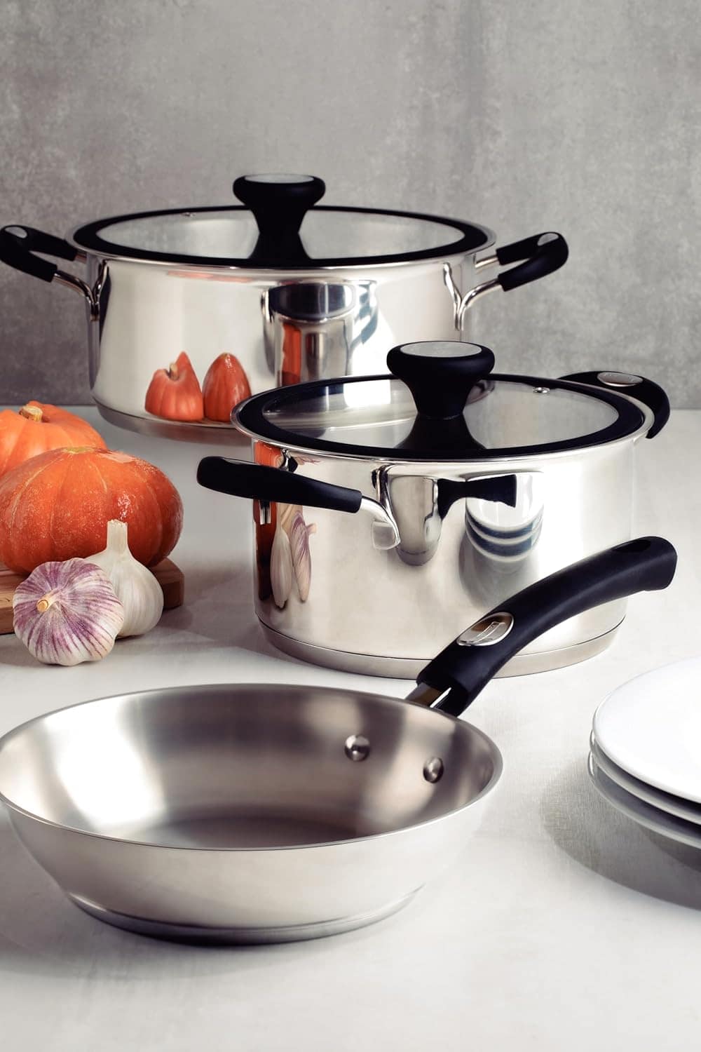 Frigideira Tramontina Solar Silicone Rasa em Aço Inox Fundo ... - Image 6