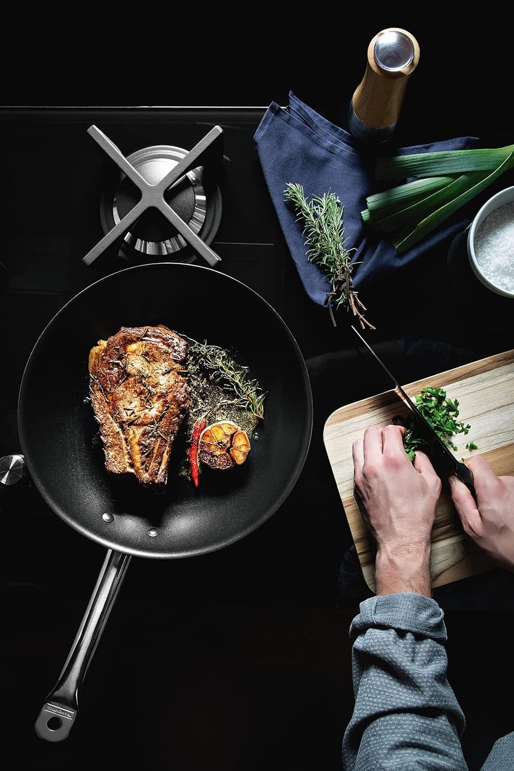 Frigideira Tramontina Professional Rasa em Aço Inox com Fund... - Image 4