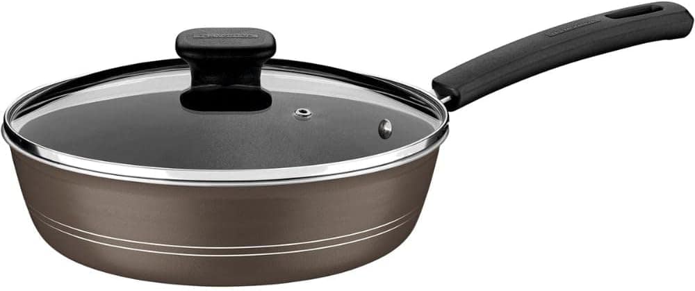 Frigideira Funda Tramontina com Tampa Sicília em Alumínio co...