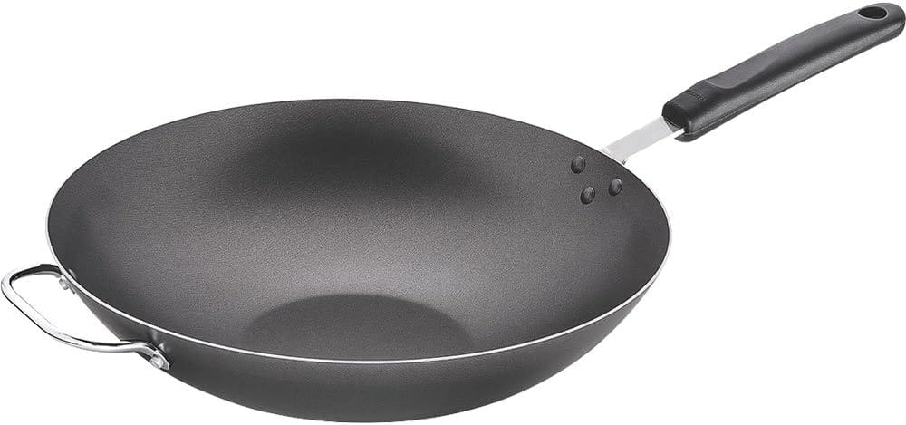 Wok De Alumínio Com Revestimiento Interno De Antiaderente Ø3...