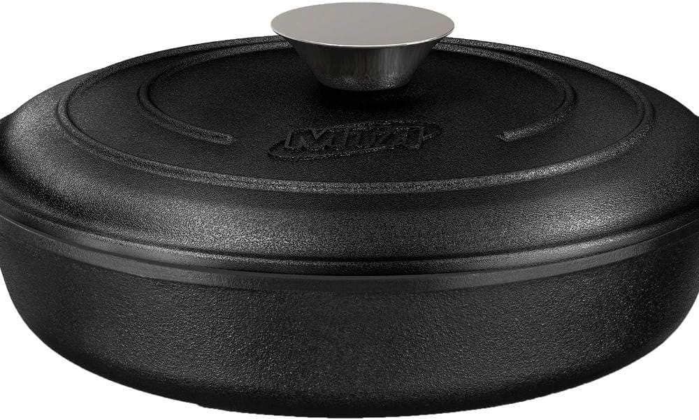 MTA FRIGIDEIRA COM TAMPA DE FERRO FORNO FOGAO FERRO FUNDIDO ... - Image 2