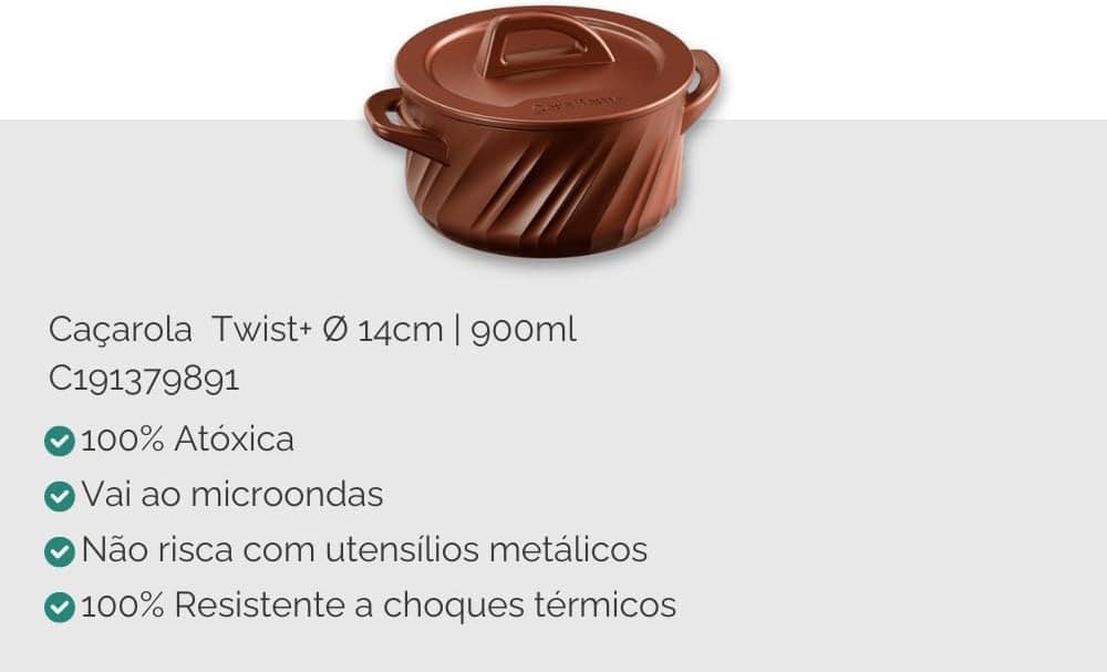 Ceraflame Conjunto Twist+ 4 Peças (Indução) - Cobre - Image 8