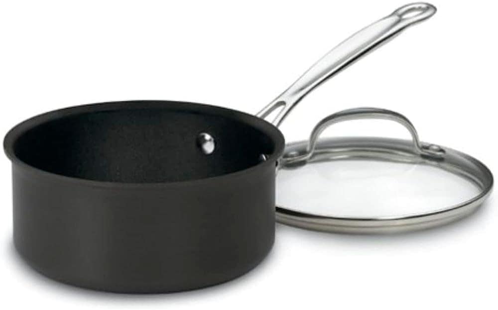 Cuisinart Panela clássica antiaderente rígida anodizada de 2...