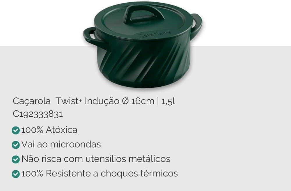 Ceraflame Conjunto Twist+ 5 Peças (Indução) - Matte - Image 9