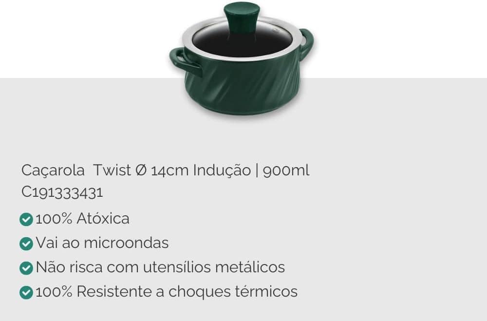 Ceraflame Conjunto Twist 5 Peças (Indução) - Matte - Image 8