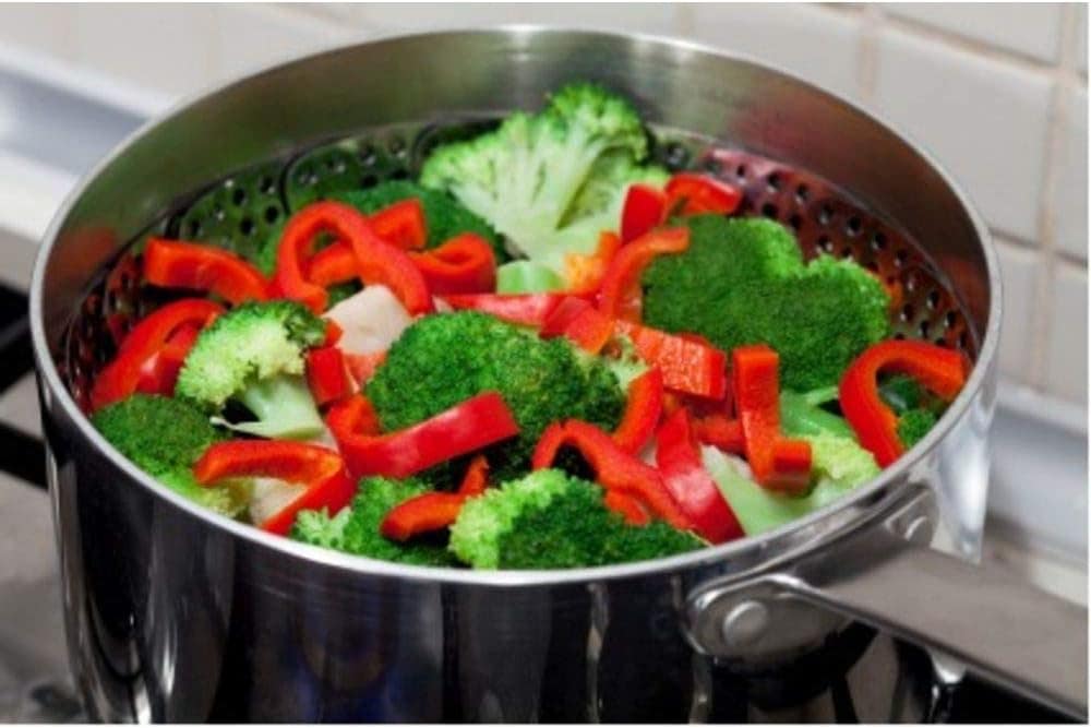 Cesto Cozimento A Vapor Inox - Legumes Cozinha Panelas Casa - Image 5