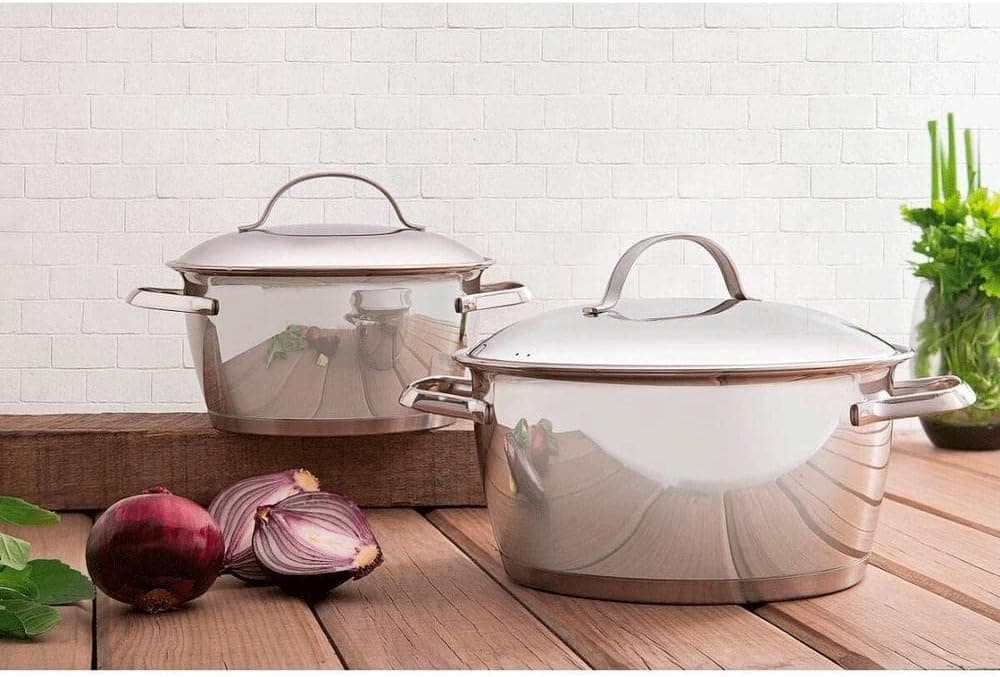 Caçarola Funda com Fundo Triplo Tramontina Inox 24Cm, CACARO... - Image 4