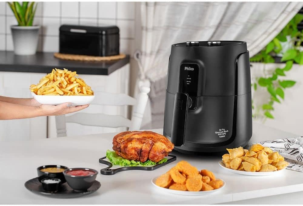 Fritadeira Air Fryer Philco Gourmet 4l 1500w Preto Pfr15pg -... | É bom mesmo? Descubra antes de comprar - Image 6