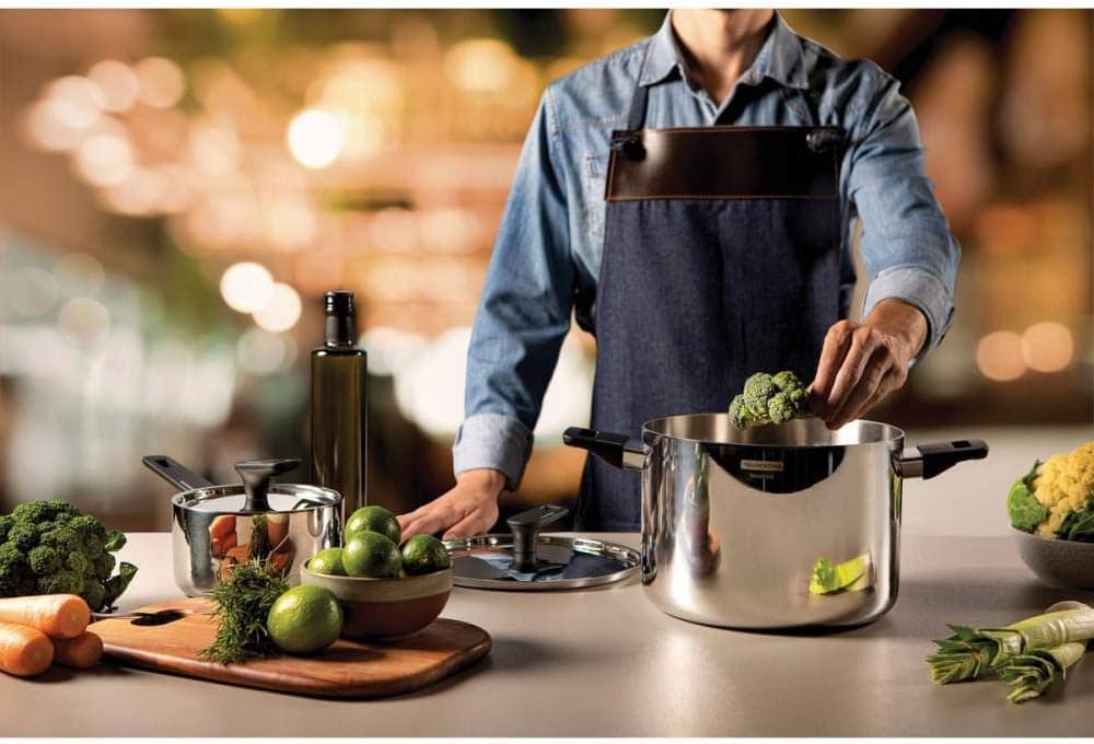 Caldeirão Aço Inox Com Alça Grano Baquelite Tramontina - Image 3