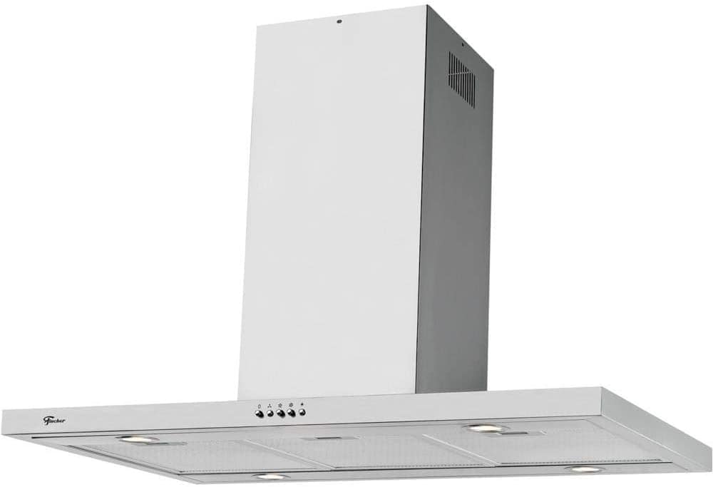 FISCHER COIFA DE ILHA TRADITION LINE 90CM INOX 127V - 17789-...