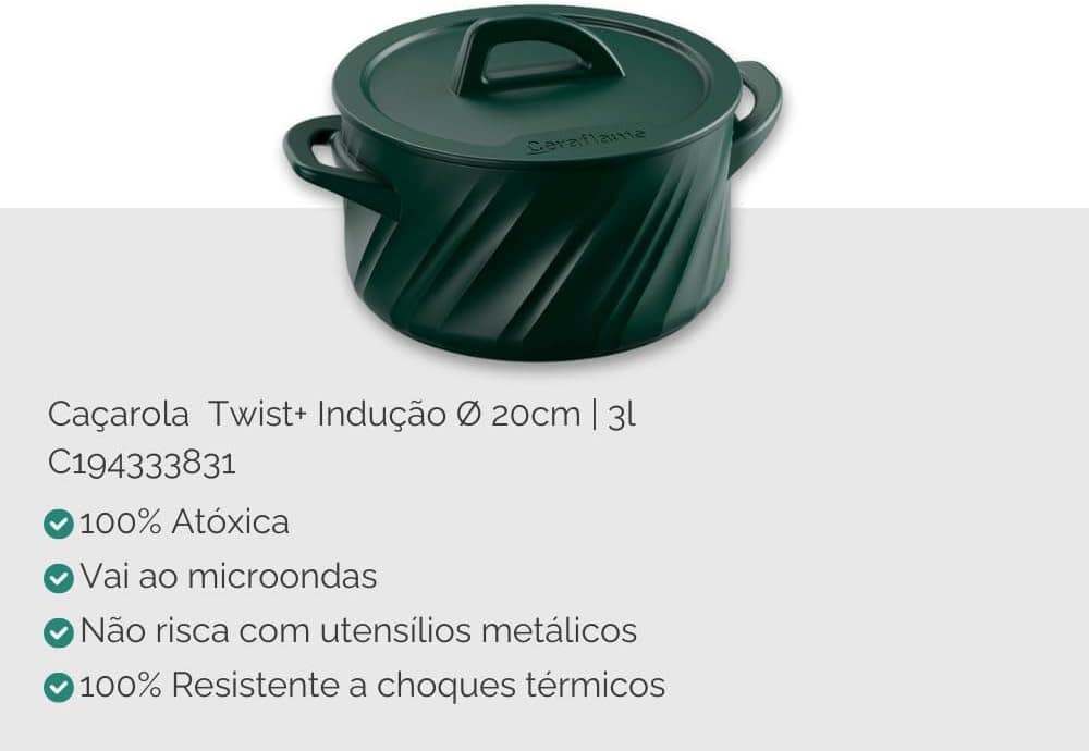 Ceraflame Conjunto Twist+ 5 Peças (Indução) - Matte - Image 11