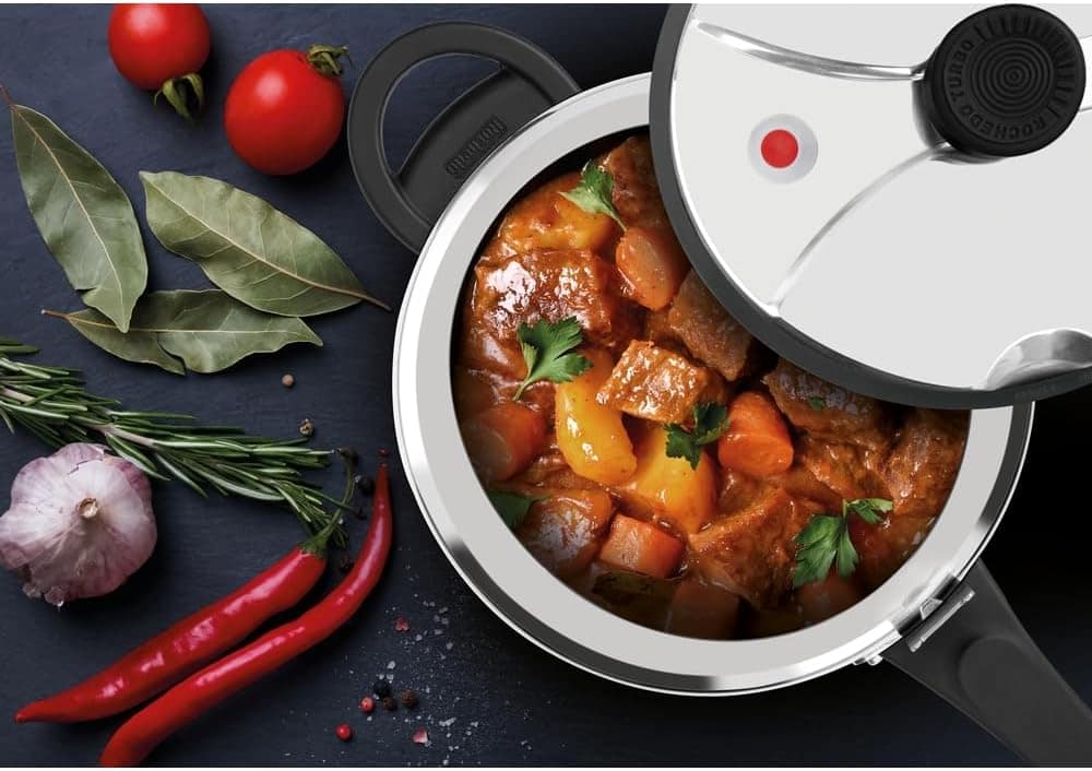 Panela de Pressão Rochedo Turbo Polida com Fechamento Intern... - Image 2